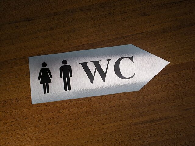 металлическая табличка из алюминия, модель ТМ-3